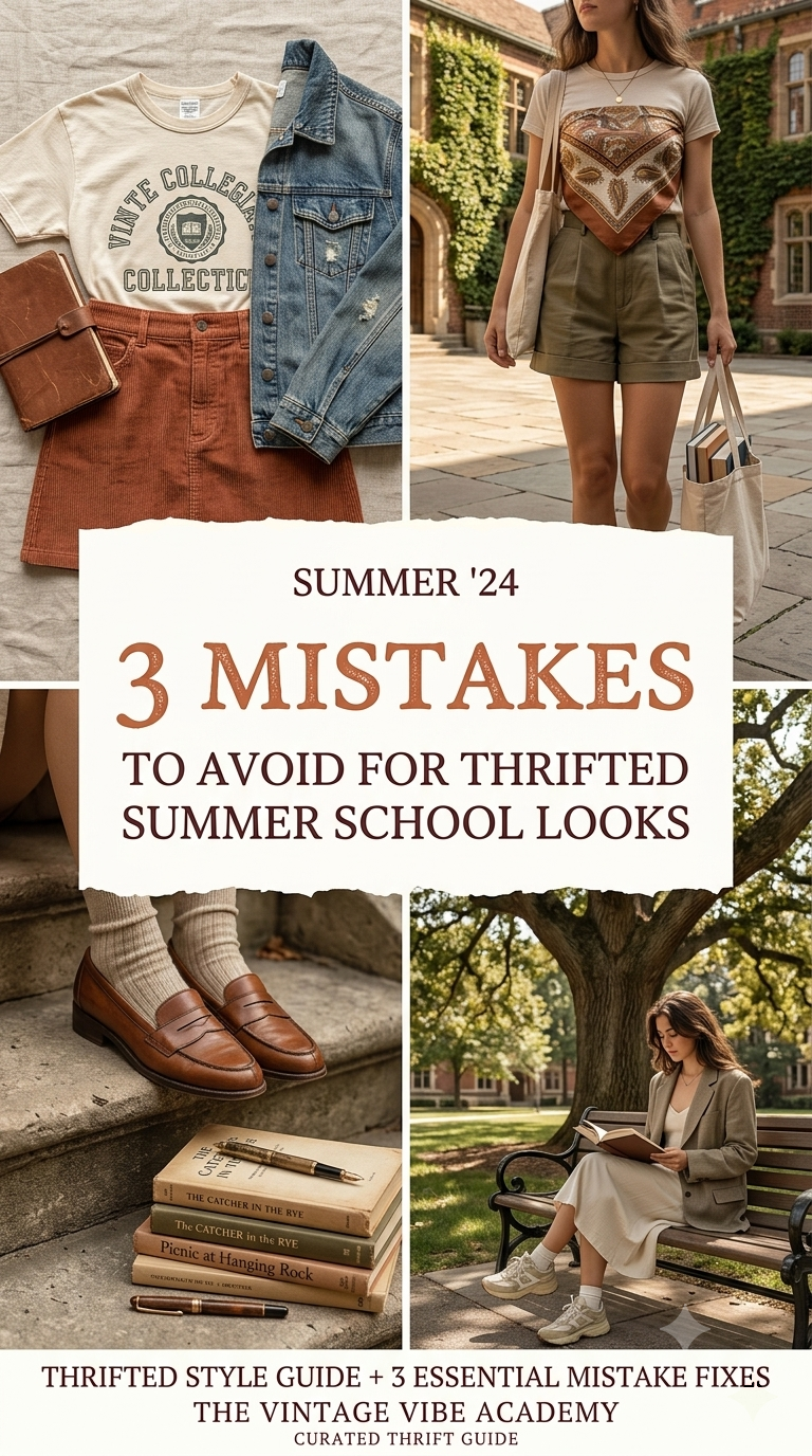 Back to School with a Vibe: Curating Your Sustainable Summer Wardrobe