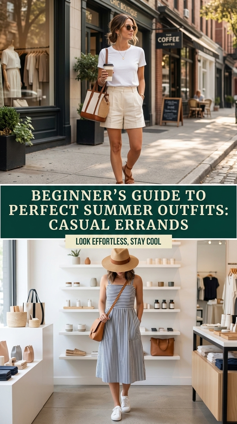 Look Cool & Stay Comfy: Effortless Summer Outfits for City Errands