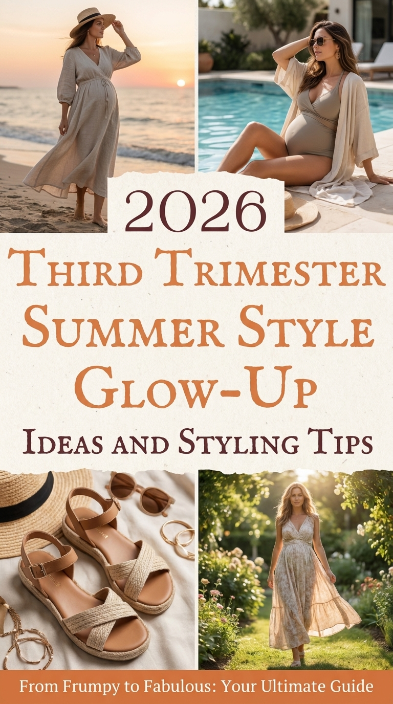 Third Trimester Summer Survival Style Stay Cool Look Amazing