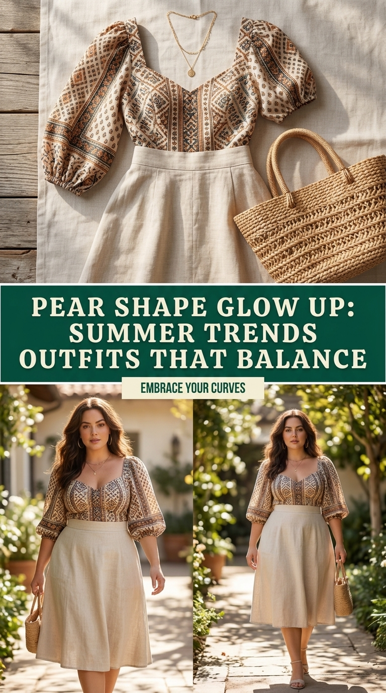 Summer Outfits That Actually Fit: Pear Shape Style Secrets