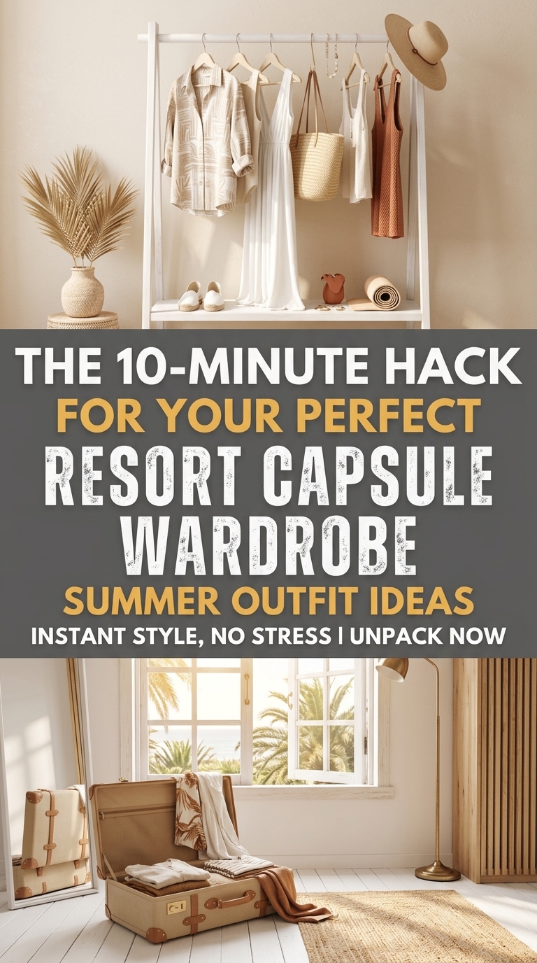 The Art of the Minimalist Summer Escape: Your Effortless Vacation Capsule