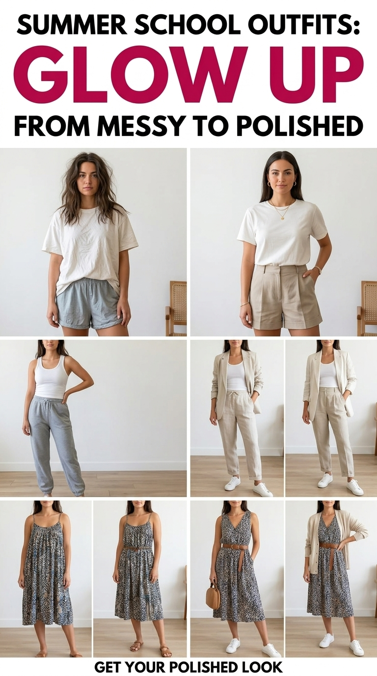 Crisp & Cool: Your Ultimate Guide to Preppy Summer School Style