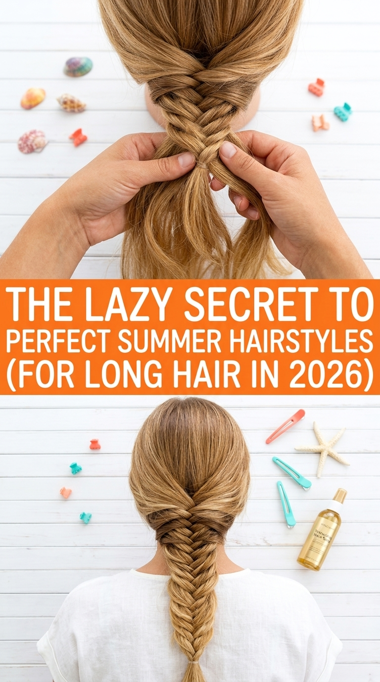 Effortless Heat-Beating Hairstyles for Long Hair That Wont Break the Bank