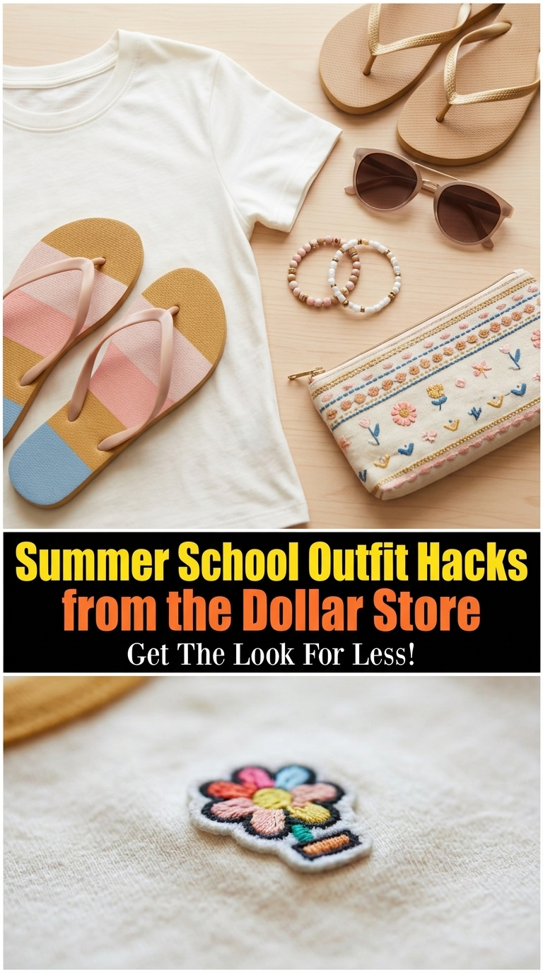 Dollar Store Dreams: Summer School Style on a Micro-Budget