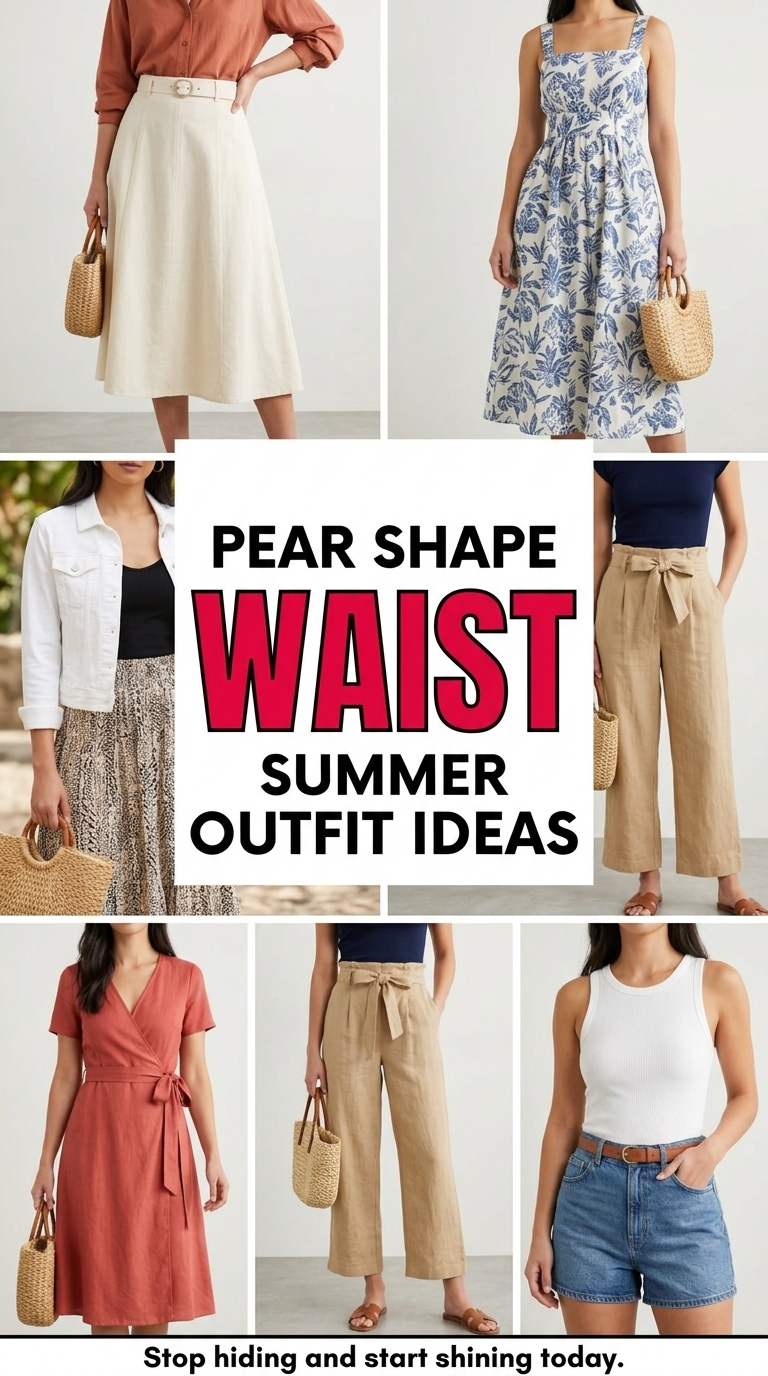 Summer Date Night Outfits for Pear Shapes: Flattering & Chic