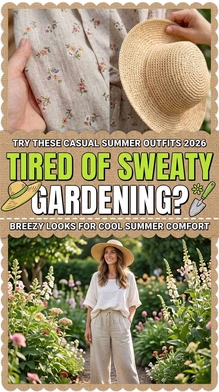 Garden-Ready Style: Breathable, Flexible Outfits That Work As Hard As You Do