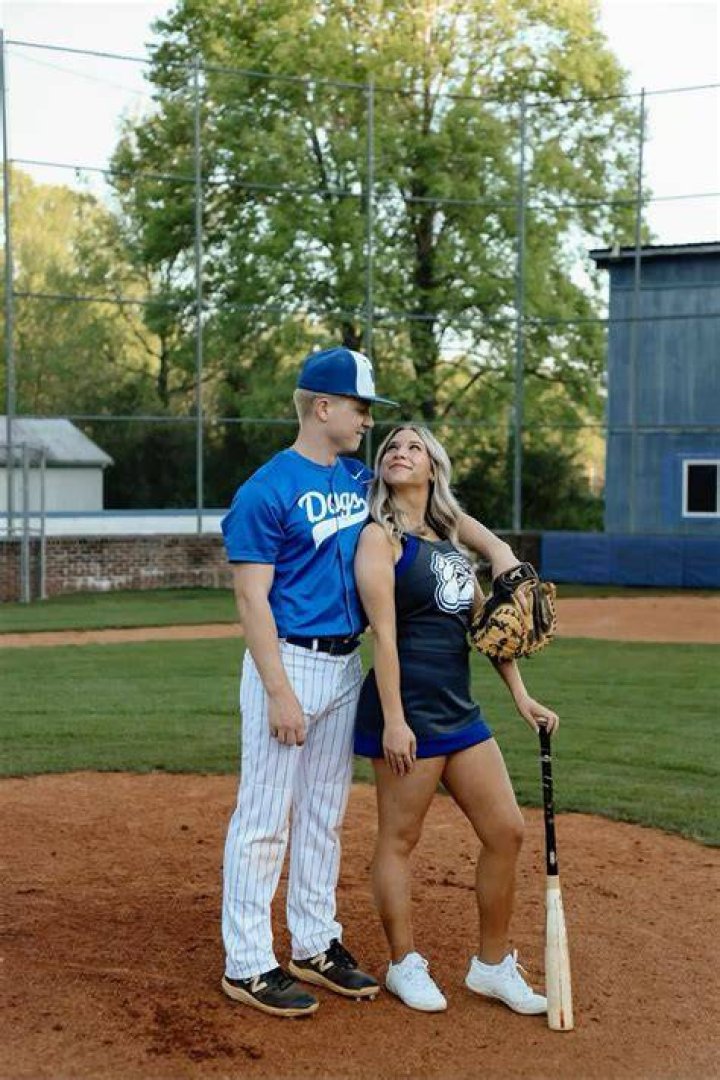 Baseball game accessories couple matching