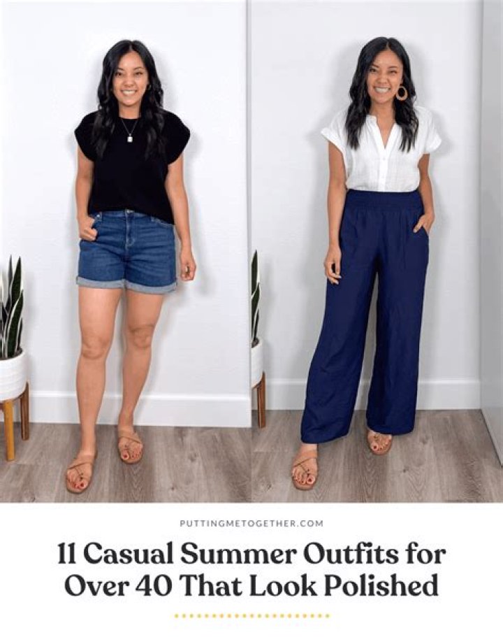 Polished summer outfit for warm weather